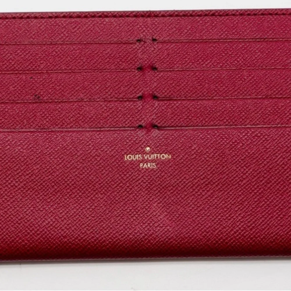 Louis Vuitton Brown and Red Monogram Wallet Set - Picture 9 of 9
